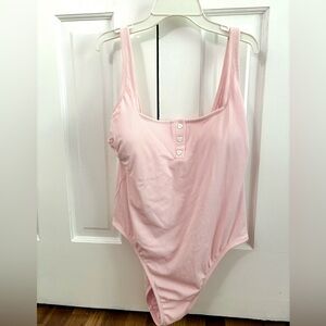 Stoney Clover Pink One Piece Swimsuit